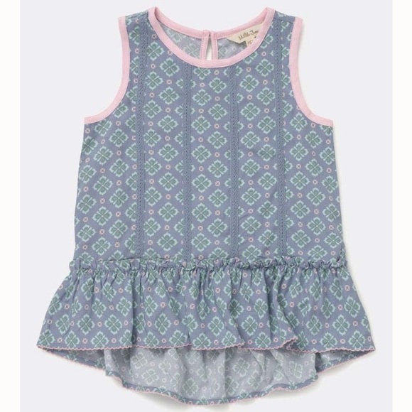 Matilda Jane - Abbie Girls Ruffle Flounce Sleeveless Tunic - Picture 3 of 10
